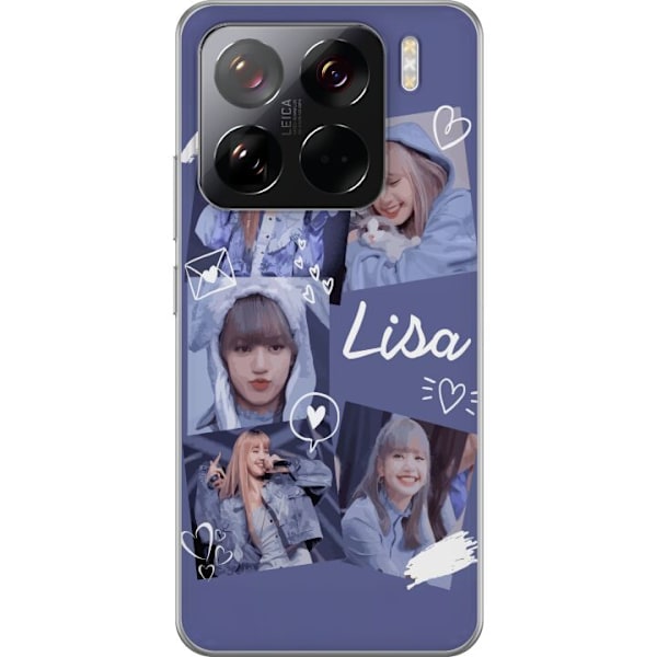 Xiaomi 15 Pro Genomskinligt Skal Lisa Blackpink – Aesthetic K-pop Queen