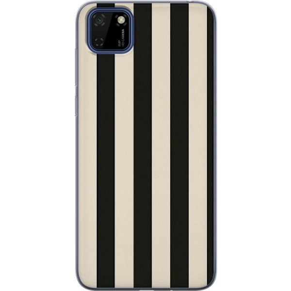 Huawei Y5p Gennemsigtig cover Linje Flow