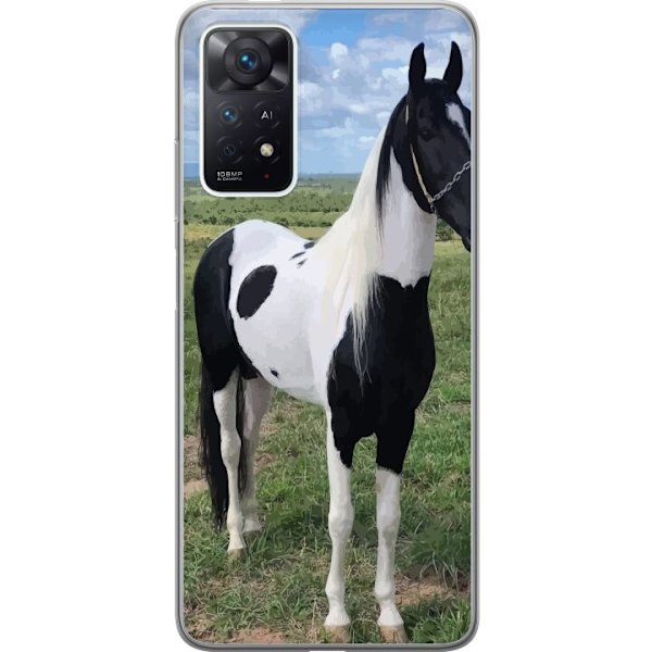 Xiaomi Redmi Note 11 Pro Läpinäkyvä kuori Hevosen Taika - t