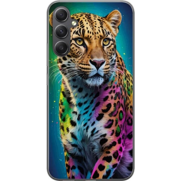 Kompatibelt Mobildeksel til Samsung Galaxy A16 5G Leopard