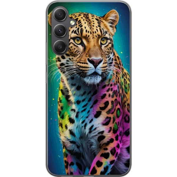 Samsung Galaxy A16 5G Läpinäkyvä kuori Leopard