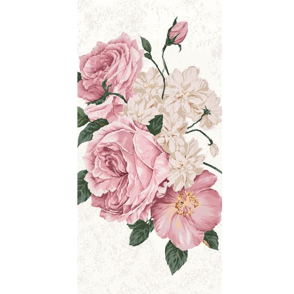 Kompatibelt Lommeboketui til Apple iPhone 13 Pro Rosa rosebukett rosa