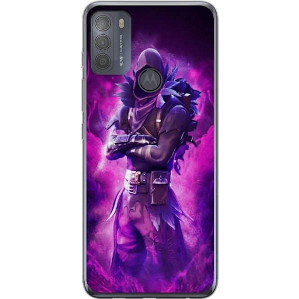 Motorola Moto G50 Genomskinligt Skal Fortnite Raven