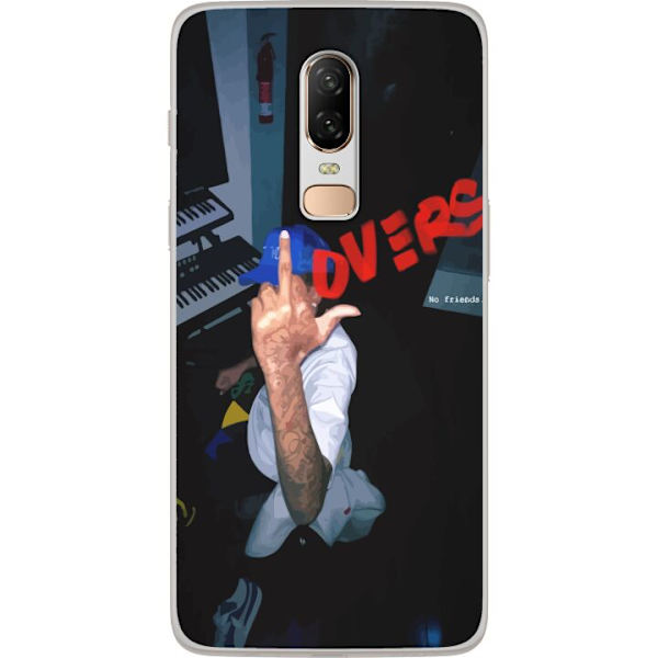 OnePlus 6 Gennemsigtig cover Kærlighed Mystik Design Romantisk Motiv Populært Grafisk Mønster Mode Stil
