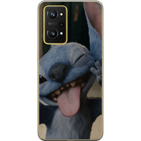 Realme GT Neo 3T Läpinäkyvä kuori Stitch Söpö Alien - Sin