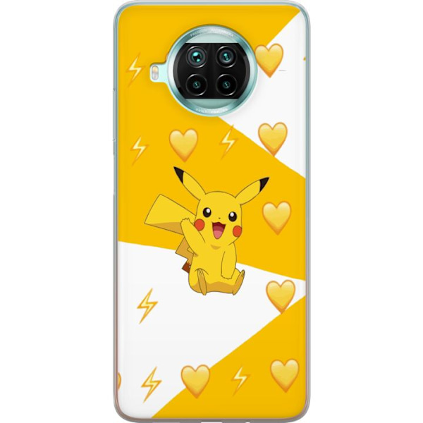 Xiaomi Mi 10T Lite 5G Läpinäkyvä kuori Pikachu Pokémon Pelihahmo Peliaihe Suosittu Ikoni Sarjakuvasarja Pokémon GO Lasten Klassikko