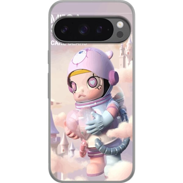 Google Pixel 9 Pro XL Läpinäkyvä kuori Mega Space Molly Car