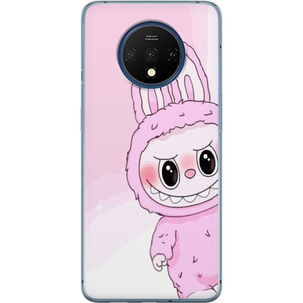 OnePlus 7T Genomskinligt Skal Labubu Bunny Series