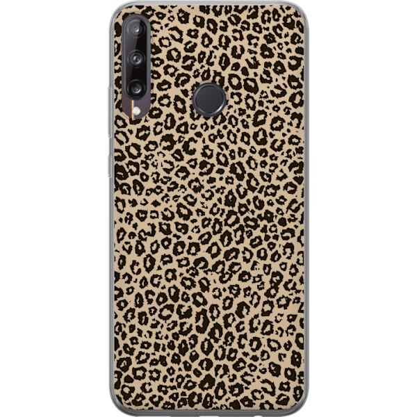 Huawei P40 lite E Läpinäkyvä kuori Taite Leopardeista