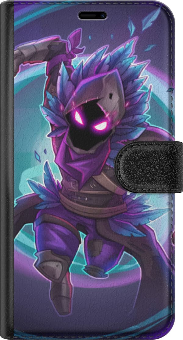 Kompatibel Tegnebogsetui til Xiaomi Redmi 10C Fortnite Raven