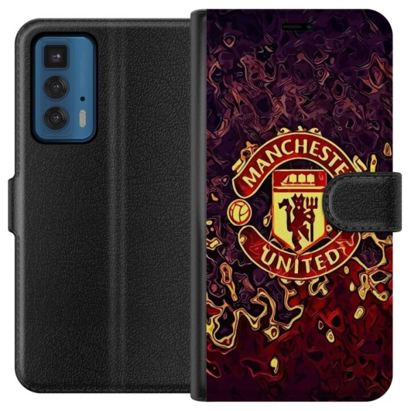 Motorola Edge 20 Pro Plånboksfodral Manchester United