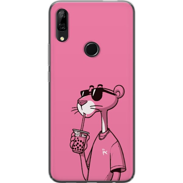 Huawei P Smart Z Gjennomsiktig deksel Pink Panter Drink