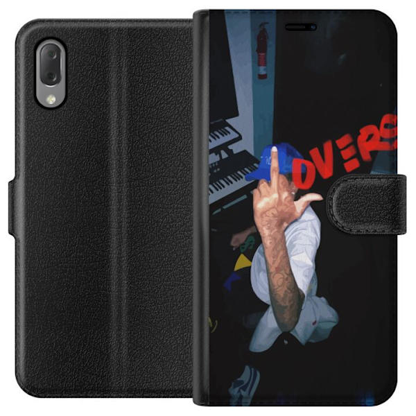 Sony Xperia L3 Tegnebogsetui Kærlighed Mystik Design Romantisk Motiv Populært Grafisk Mønster Mode Stil