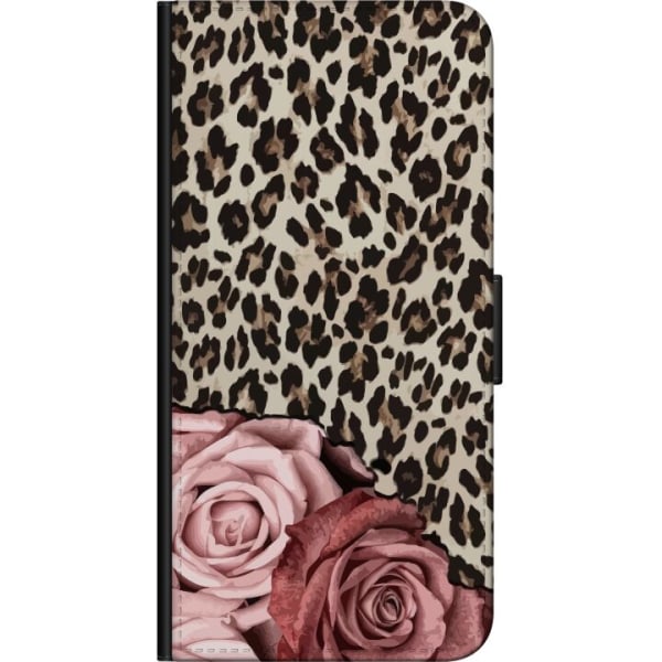 Samsung Galaxy Xcover 3 Lommeboketui Leopards Rose