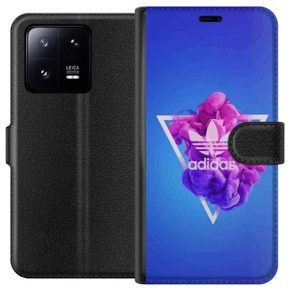 Xiaomi 13 Pro Lommeboketui Adidas-inspirert blått design - sp