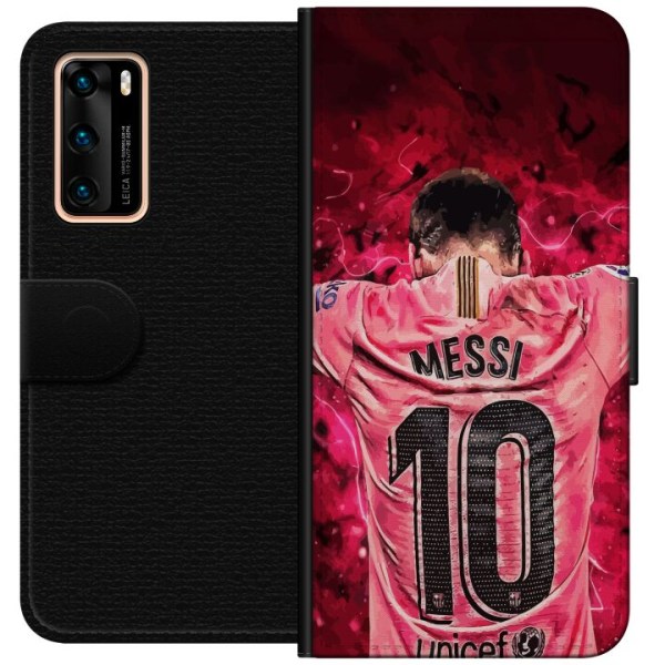 Huawei P40 Lommeboketui Messi