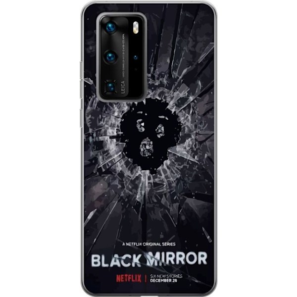 Huawei P40 Pro Gjennomsiktig deksel Black Mirror Sci-Fi Netfli