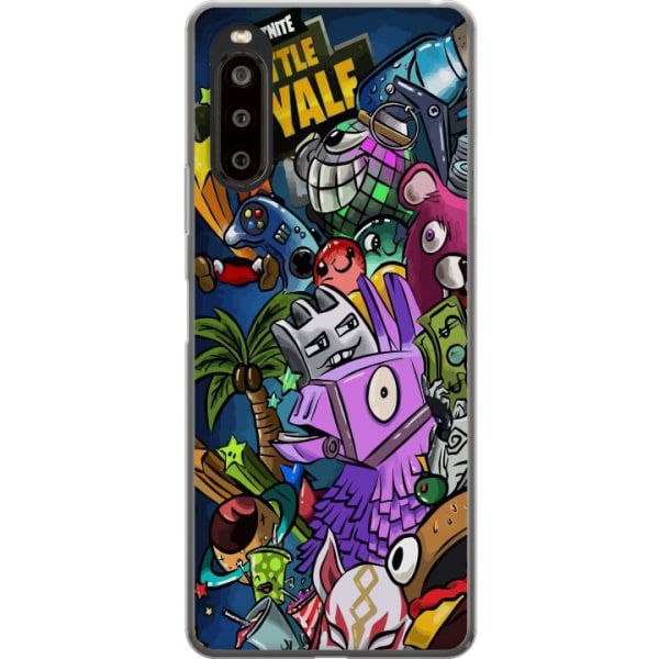 Sony Xperia 10 II Gennemsigtig cover Minecraft