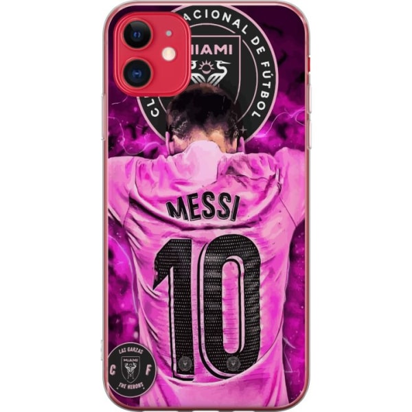 Apple iPhone 11 Gjennomsiktig deksel Messi