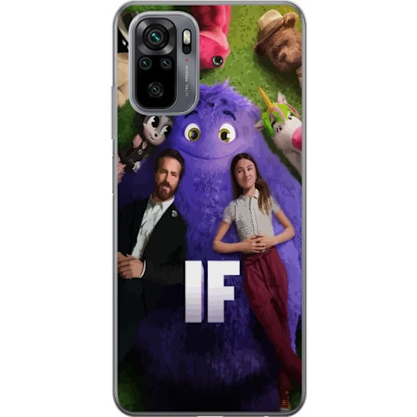 Xiaomi Redmi Note 10S Genomskinligt Skal IF: Låtsaskompisar