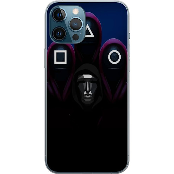 Apple iPhone 12 Pro Max Läpinäkyvä kuori Squid Game Kausi 3 Uudet Ikoni Suosittu Sarja TV Motiivi Aasialainen Draama Trendikäs Graafinen Suunnitte