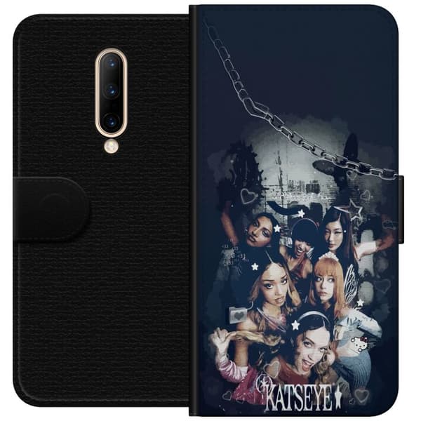 Kompatibelt Lommeboketui til OnePlus 7 Pro KATSEYE svart