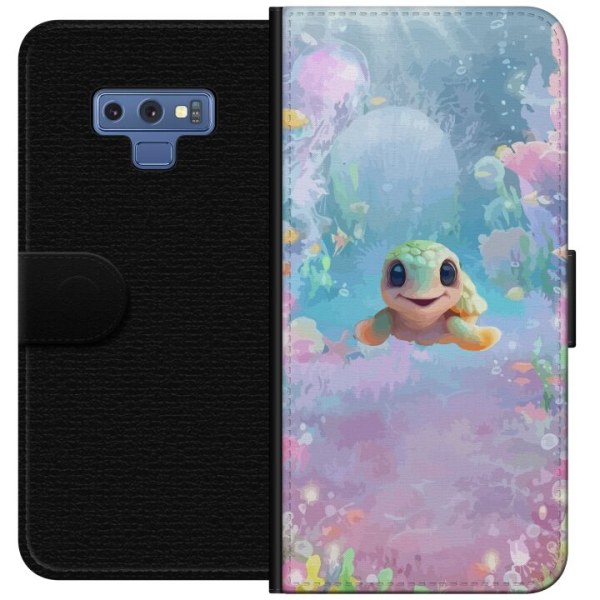 Samsung Galaxy Note9 Plånboksfodral sköldpadda