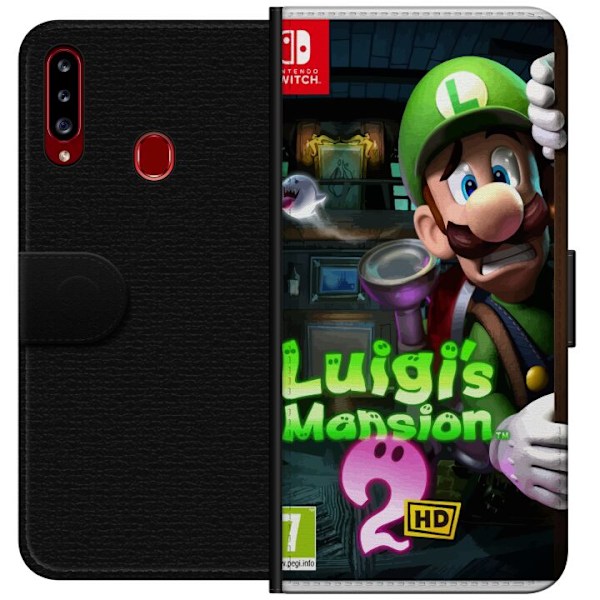 Samsung Galaxy A20s Lommeboketui Luigi