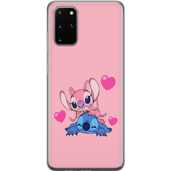 Samsung Galaxy S20+ Gennemsigtig cover Valentins Dag Stitch