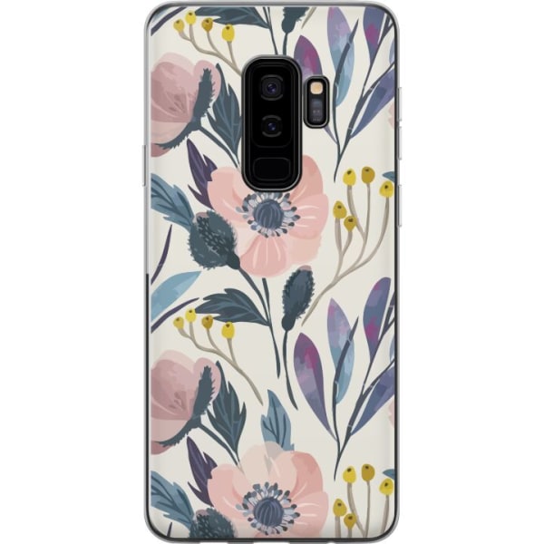 Samsung Galaxy S9+ Gjennomsiktig deksel Blomsterlykke