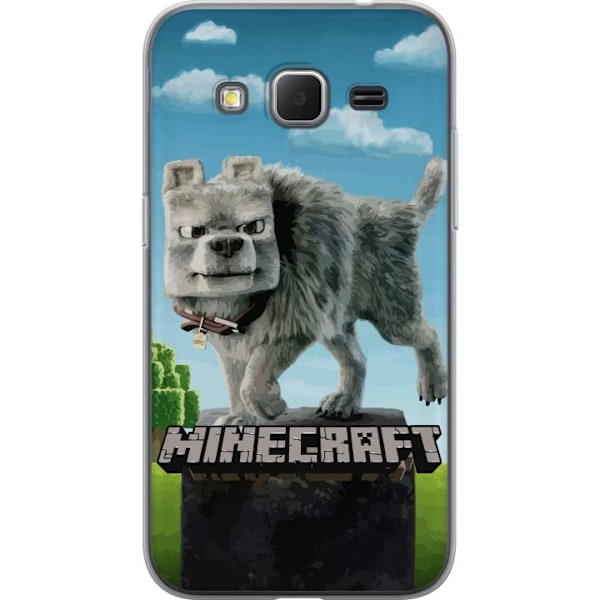 Samsung Galaxy Core Prime Läpinäkyvä kuori A Minecraft Movie