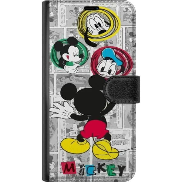 Kompatibel Tegnebogsetui til Apple iPhone 12 mini Mickey Mouse