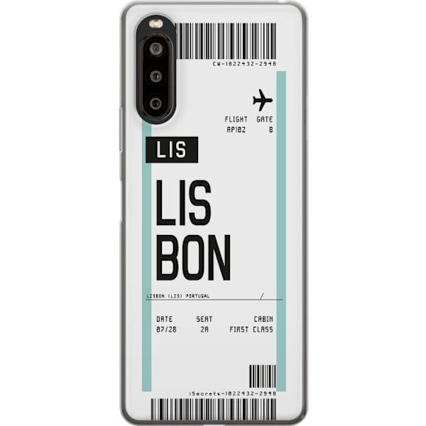 Sony Xperia 10 II Gennemsigtig cover Lissabon