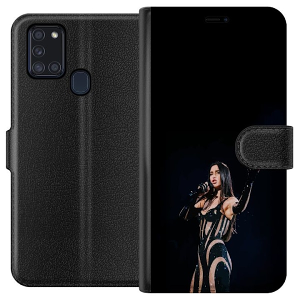 Samsung Galaxy A21s Lommeboketui Dua Lipa – Pop Star Aesthet