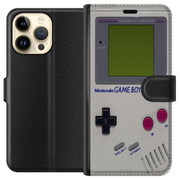 Apple iPhone 14 Pro Max Tegnebogsetui Game Boy