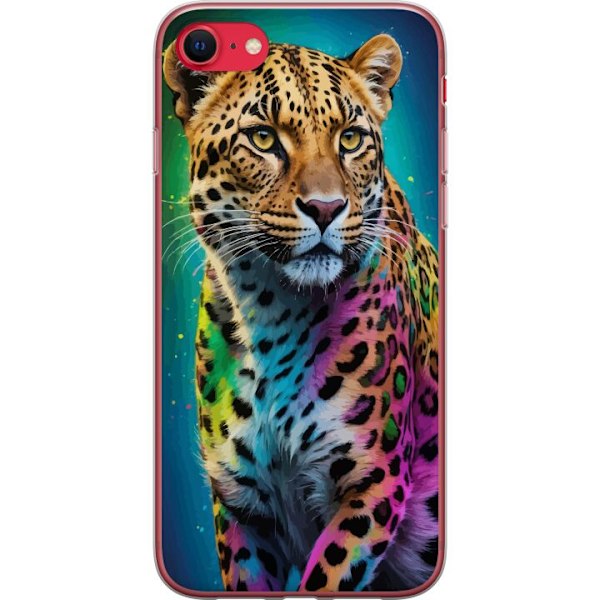 Apple iPhone 7 Läpinäkyvä kuori Leopard