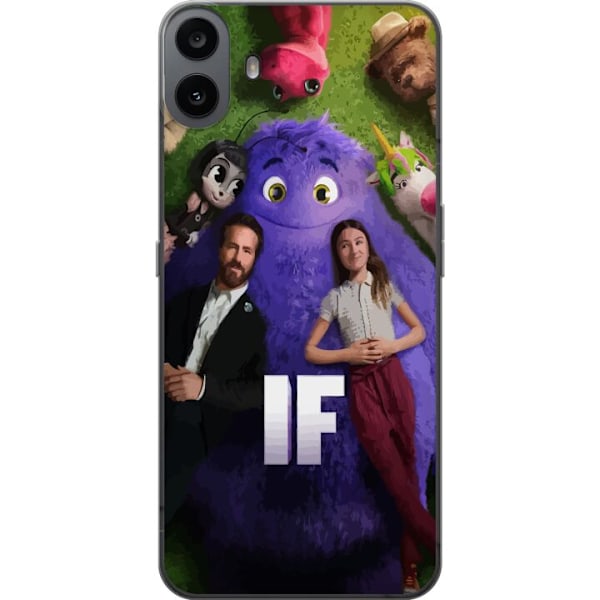 Nothing CMF Phone 1 Gjennomsiktig deksel IF: Låtsaskompisar