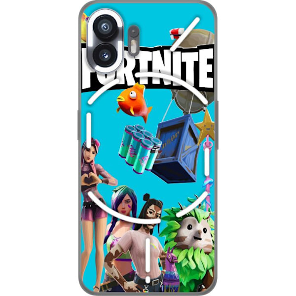 Nothing Phone (2) Gennemsigtig cover Fortnite