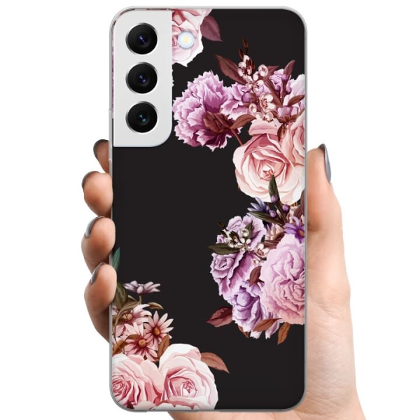 Samsung Galaxy S22 5G TPU Mobilskal Blommor