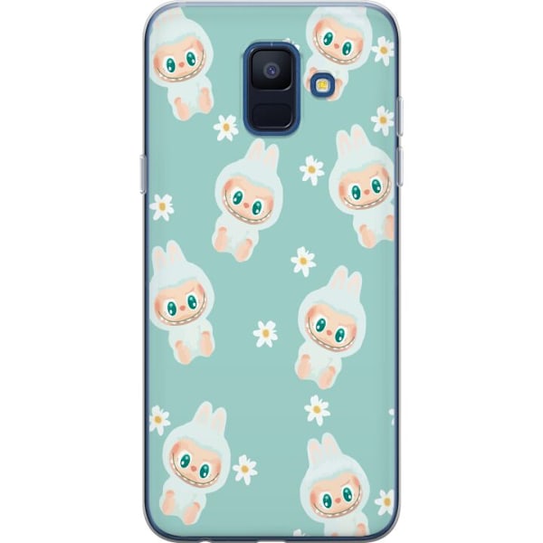 Samsung Galaxy A6 (2018) Genomskinligt Skal Labubu Candy Vibes