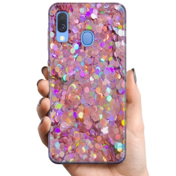 Samsung Galaxy A40 TPU Mobilcover Glimmer