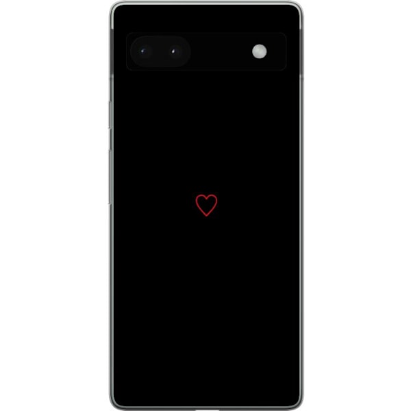 Google Pixel 6a Deksel / Mobildeksel - Hjerte