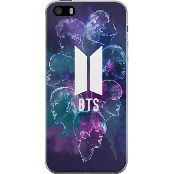 Apple iPhone SE (2016) Läpinäkyvä kuori BTS