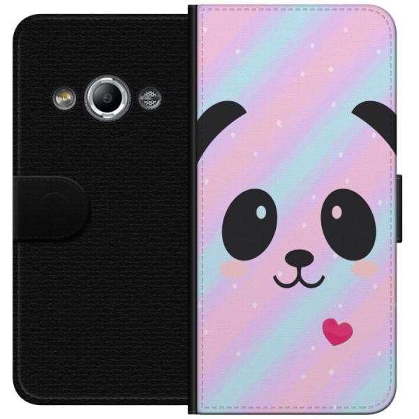 Samsung Galaxy Xcover 3 Lommeboketui Regnbue Panda