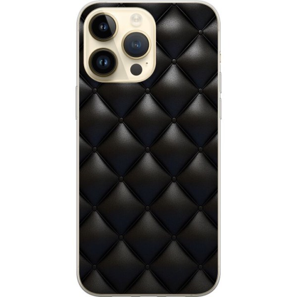 Apple iPhone 15 Pro Max Skal / Mobilskal - Leather Black