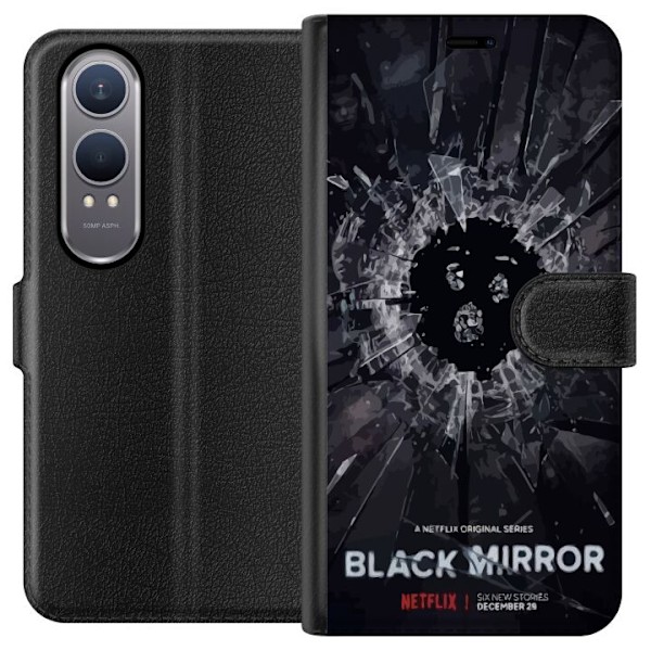 OnePlus Nord CE4 Lite Lompakkokotelo Black Mirror Sci-Fi Netfl