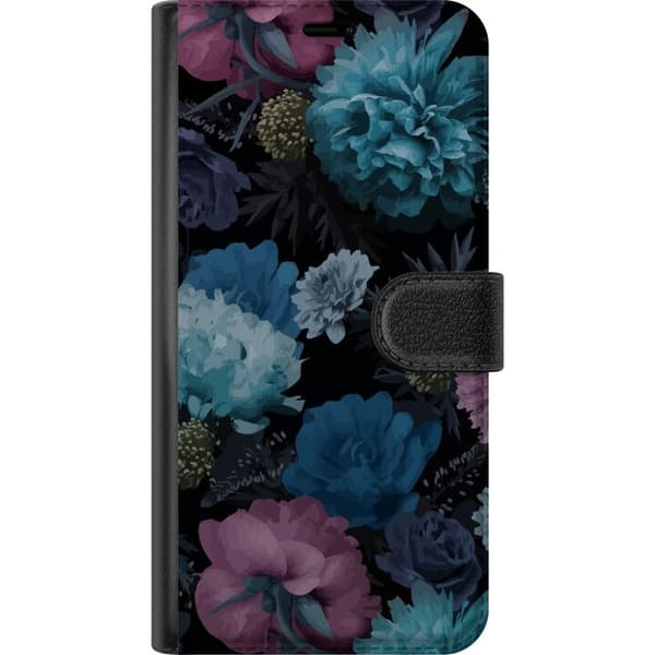 Kompatibel Tegnebogsetui til Apple iPhone 12 mini Blomster