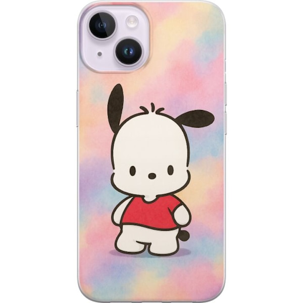 Apple iPhone 14 Gjennomsiktig deksel Kawaii Sanrio Pochacco