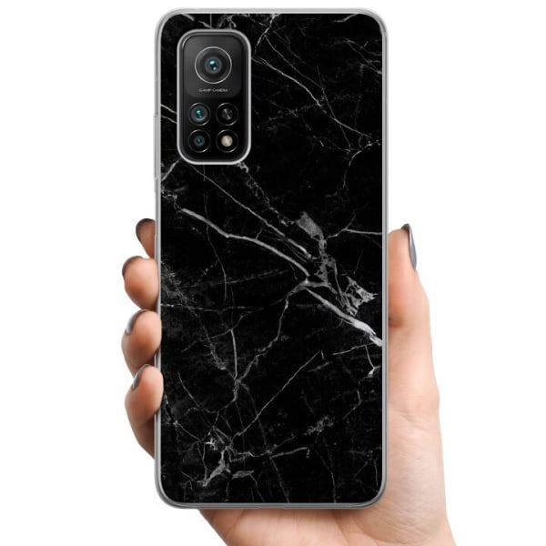 Xiaomi Mi 10T Pro 5G TPU Mobilskal black marble