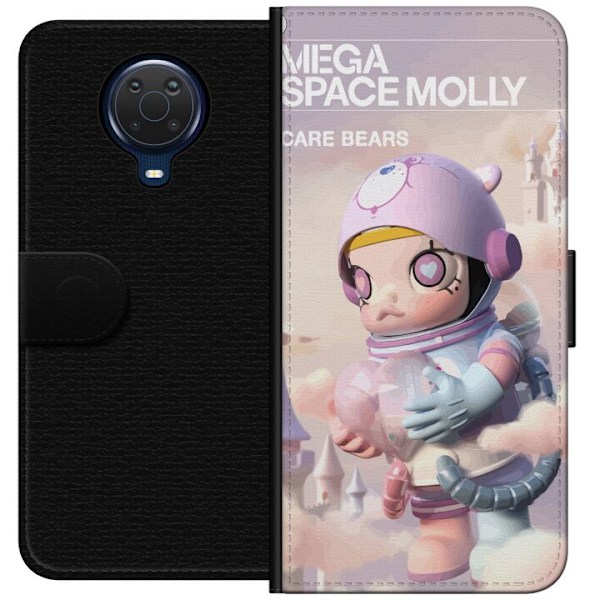 Nokia G20 Tegnebogsetui Mega Space Molly Care Bears Series - Share Bear Edition